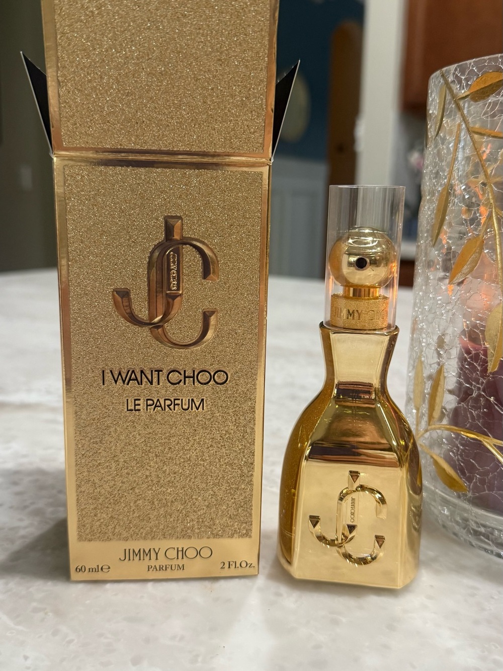 New in box Jimmy Choo I Want Choo Gold bottle Women's